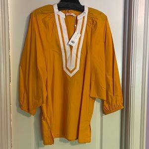 NWT- Tory Burch Puffed Sleeve Tunic size XL